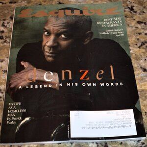 Esquire Magazine - Denzel - Winter 2024